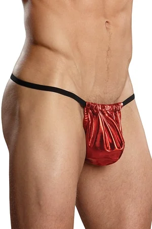 Pikardi Fantazi Kımızı Lame Erkek String-Tanga